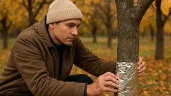 Omotejte kmeny stromů fólií – příští rok bude úroda ovoce několikanásobně větší