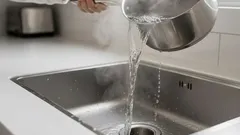 Proč byste neměli vylévat vařící vodu do dřezu: Rizika, o kterých jste netušili