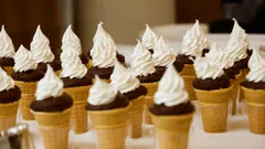 Recept na banánovo-čokoládový vaflový kornout, který snadno připravíte doma